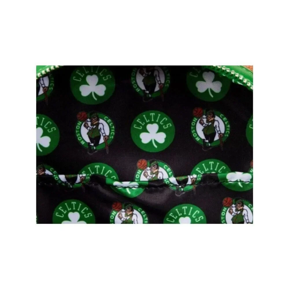 Loungefly NBA Boston Celtics Basketball Textured Mini Backpack NWT